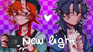 New light meme  Ft ocs • damiimbecil [upl. by Odnomra]