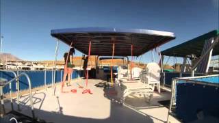 House Boat Banded Top Install [upl. by Froehlich]