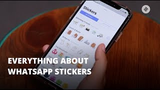 How To Create WhatsApp Stickers on Android iOS  Whatsapp Sticker Kaise Banaye [upl. by Adekam]