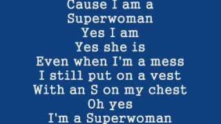 Superwoman Alicia Keys Lyrics [upl. by Jenny]