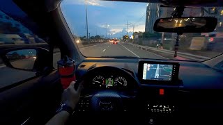 POV Toyota Avanza  Đường Dẫn Cao Tốc Trung Lương  TP HCM [upl. by Snej]