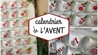 1 calendrier de lavent class et réutilisable DIY [upl. by Avril107]