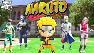 ကျနော် Naruto ကျောင်းတော်ကြီးမှာပညာသင်ယူခဲ့တယ် Naruto School in GTA V [upl. by Towland678]