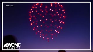 Drone shows replacing fireworks in many Fourth of July skyshows [upl. by Joana]