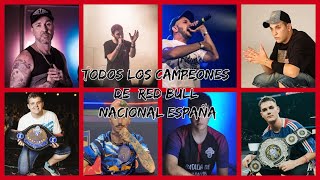 Todos los Campeones de Red Bull ESPAÑA [upl. by Enilegna2]