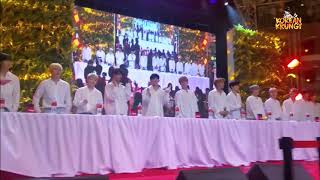 20180930 SEVENTEEN 세븐틴 doing the Harakeke dance  THE SAEM FAN SIGNING AT ROBINSONS GALLERIA [upl. by Noemi]