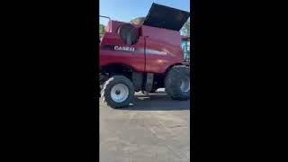 2010 Case IH 7120 Combine  Video 2 [upl. by Ecinrahs737]