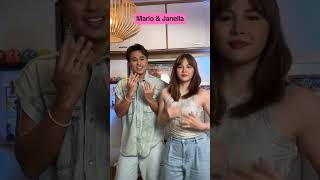 Marlo Mortel and Janella Salvador tiktok time janellasalvador marlomortel [upl. by Rollet]