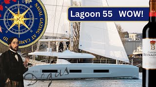 Lagoon 55 Tour Review Ideas [upl. by Kimmie]