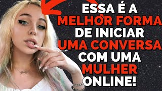 3 MENSAGENS SIMPLES PRA VOCÊ INICIAR UMA CONVERSA COM ELA NO WHATSAPP COMO INICIAR UMA CONVERSA [upl. by Ecirad]