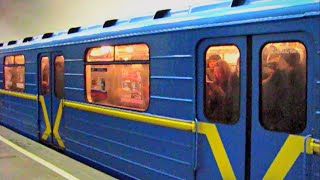 Metro in Kyiv Ukraine 🇺🇦  012013 [upl. by Syman]