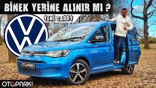 VW Caddy 2021  Binek yerine alınır mı  Yol tutuşu nasıl  OTOPARKcom  TEST [upl. by Killion128]