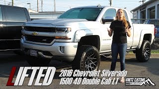 2016 Chevrolet Silverado 1500 4D Double Cab LT  Lifted Episode 2│ Krietz Auto [upl. by Airdnaxila]