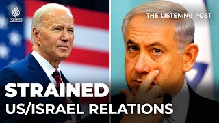 Cracks in the USIsrael relationship are beginning to show  The Listening Post [upl. by Enicul]