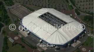 Multifunktionshalle Veltins Arena Gelsenkirchen im Bundesland NordrheinWestfalen [upl. by Uticas846]