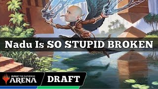 Nadu Is SO STUPID BROKEN  Modern Horizons 3 Draft  MTG Arena [upl. by Ysdnyl134]