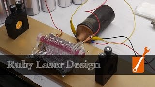 Ruby laser design process [upl. by Alaehcim]