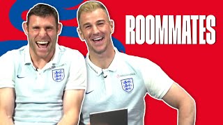 Does James Milner know Joe Harts real name  Joe Hart v James Milner  Roommates [upl. by Haldas200]