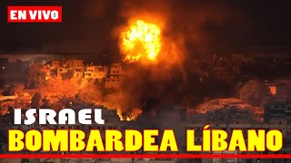 🚨EN VIVO │ISRAEL INVADE BEIRUT EN EL LÍBANO LANZA ATAQUES AÉREOS TROPAS POR TIERRA Guerra [upl. by Htebiram]