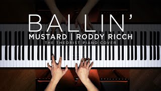 Mustard ft Roddy Ricch  Ballin  The Theorist Piano Cover Axel in Harlem Meme [upl. by Higley]