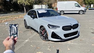 2024 BMW M240i xDrive Start Up Exhaust Test Drive Walkaround POV and Review [upl. by Knah736]