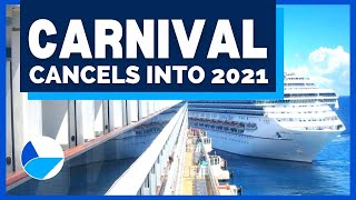 BREAKING CRUISE NEWS UPDATE Carnival Cruise Line Cancels US Cruises Into 2021 [upl. by Garlaand845]