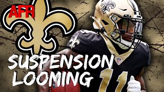 Will Saints WR Deonte Harris avoid suspension [upl. by Pogue835]