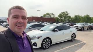 2023 Nissan Maxima Platinum Walkaround  Finch Used Cars [upl. by Eirellav13]