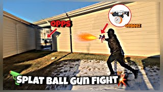 SPLATRBALL WAR IN THE SUBURBS [upl. by Luann58]