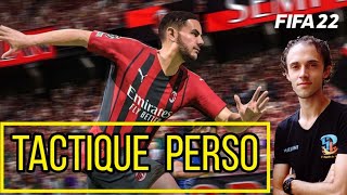 FIFA 22 🎮 Tactique Perso  Match Division Rivals [upl. by Pomona]