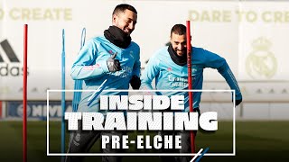 😃 Hazard Benzema Ramos and co ready to go ahead of Elche [upl. by Pilloff808]