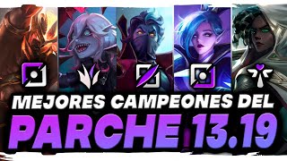 📈 MEJORES PICKS Y CAMPEONES OP  PARCHE 1319 League of Legends 2023  OP Champs LOL Temporada 13 [upl. by Bridgid]