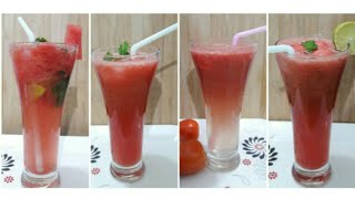 Watermelon Drink in 4 ways  Summer Special Recipe [upl. by Bolme381]