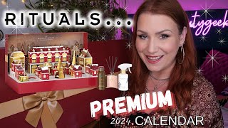 RITUALS PREMIUM 2024 BEAUTY amp HOME ADVENT CALENDAR UNBOXING [upl. by Nosnhoj]