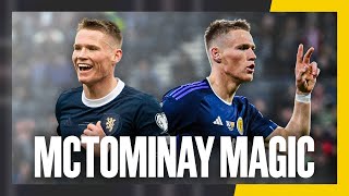 McTominay Magic 🪄  Four Goals in Two Games against Cyprus and Spain  Scotland National Team [upl. by Darbee]