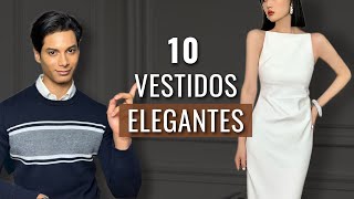 LOS 10 VESTIDOS MÁS ELEGANTES PARA FIESTAS Y EVENTOS  Kelvin Siso [upl. by Anaihr]