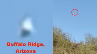 Diamond UAP Over Buffalo Ridge Arizona 10142023 UFO Sighting News [upl. by Giliana]