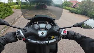 Piaggio Mp3 500 First Ride And Review Before Sale [upl. by Neelloj]