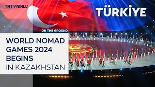 World Nomad Games 2024 kicks off with ceremony in Astana [upl. by Aaren]