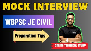 WBPSC JE Civil  Online Mock Interview [upl. by Riabuz322]