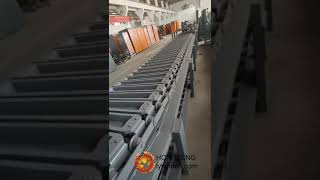 Aluminum ingot copper ingot casting machine automatic casting conveyor belt [upl. by Anyk]