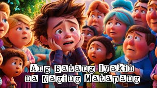 Ang Batang Iyakin na Naging Matapang  Kwentong Pambata [upl. by Dalis]