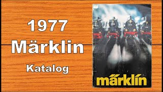 Märklin 1977 Katalog CAtalog [upl. by Parrnell]