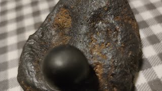 MeteoriteGöktaşı yada manyetithematit Minerali [upl. by Eltsyrhc]