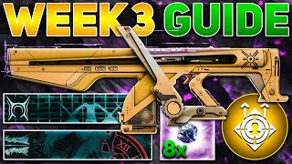 Encore Exotic Mission Week 3 Guide Onslaught Secret Chest amp Emblems  Destiny 2 The Final Shape [upl. by Slen54]