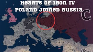 What if Poland joined Russia in 1936  HOI4 Timelapse [upl. by Adnalor]