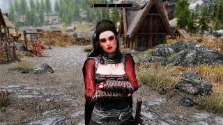 Skyrim  Serana Dialogue Addon  SDA MOD  Playthrough  90 Seranas Date  1 [upl. by Hugues]