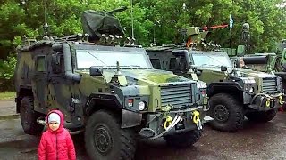 Mowag Eagle IV and DURO III in Kaunas [upl. by Sidnal]