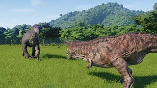 IguanodonModified VS Carnotaurus Suchomimus Baryonyx Majungasaurus and Metriacanthosaurus  JWE [upl. by Verdi]