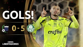 GOLS  LIVERPOOL X PALMEIRAS  FASE DE GRUPOS  CONMEBOL LIBERTADORES 2024 [upl. by Gibbon]